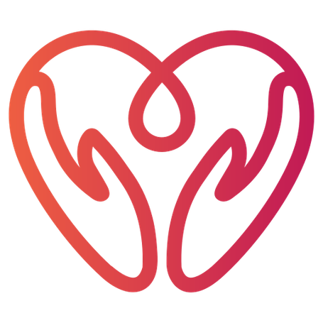 Two Hands making a heart shape, the logo for Sarah Lord Physiotherapy and Wellbeing